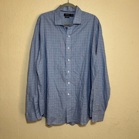 Ralph Lauren Blue Casual Button Down Shirt - Picture 1 of 4